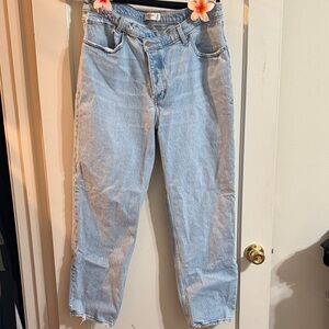 Abercrombie & Fitch Sky Blue High Rise Jeans